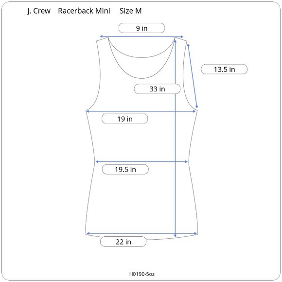 J. Crew Worn twice Navy-White Striped Tank Racerback Mini Dress Cotton Size M - Picture 9 of 9